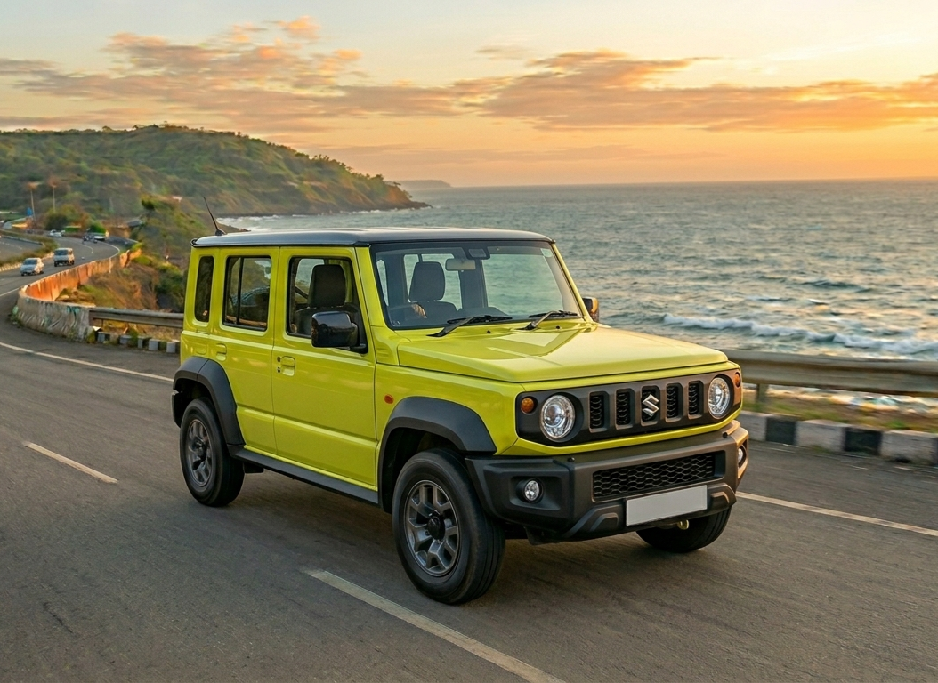Maruti Suzuki Jimny 4x4 self drive car rental in Goa